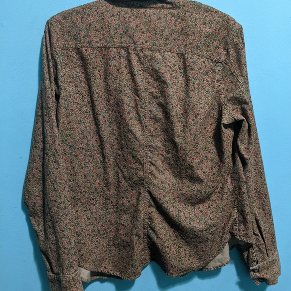 Jacob  floral corduroy top - Picture 6 of 7